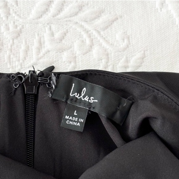 Beyond Classy Black Satin Halter Midi Dress - Picture 9 of 16